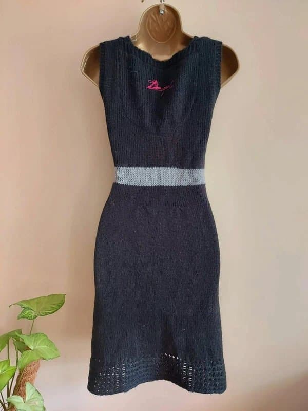 Desigual Desigual Knitted Midi Dress 10/12