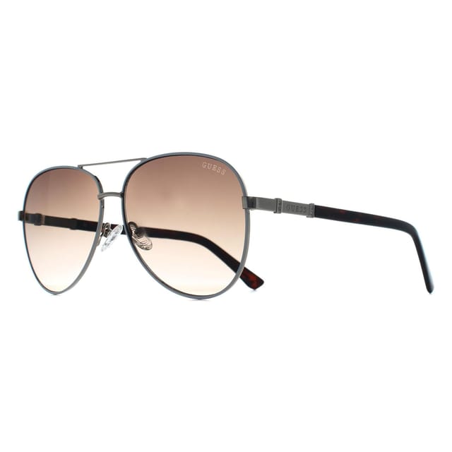 Guess Guess Women's Aviator Grey White Brown Gradient GU00173 - 2