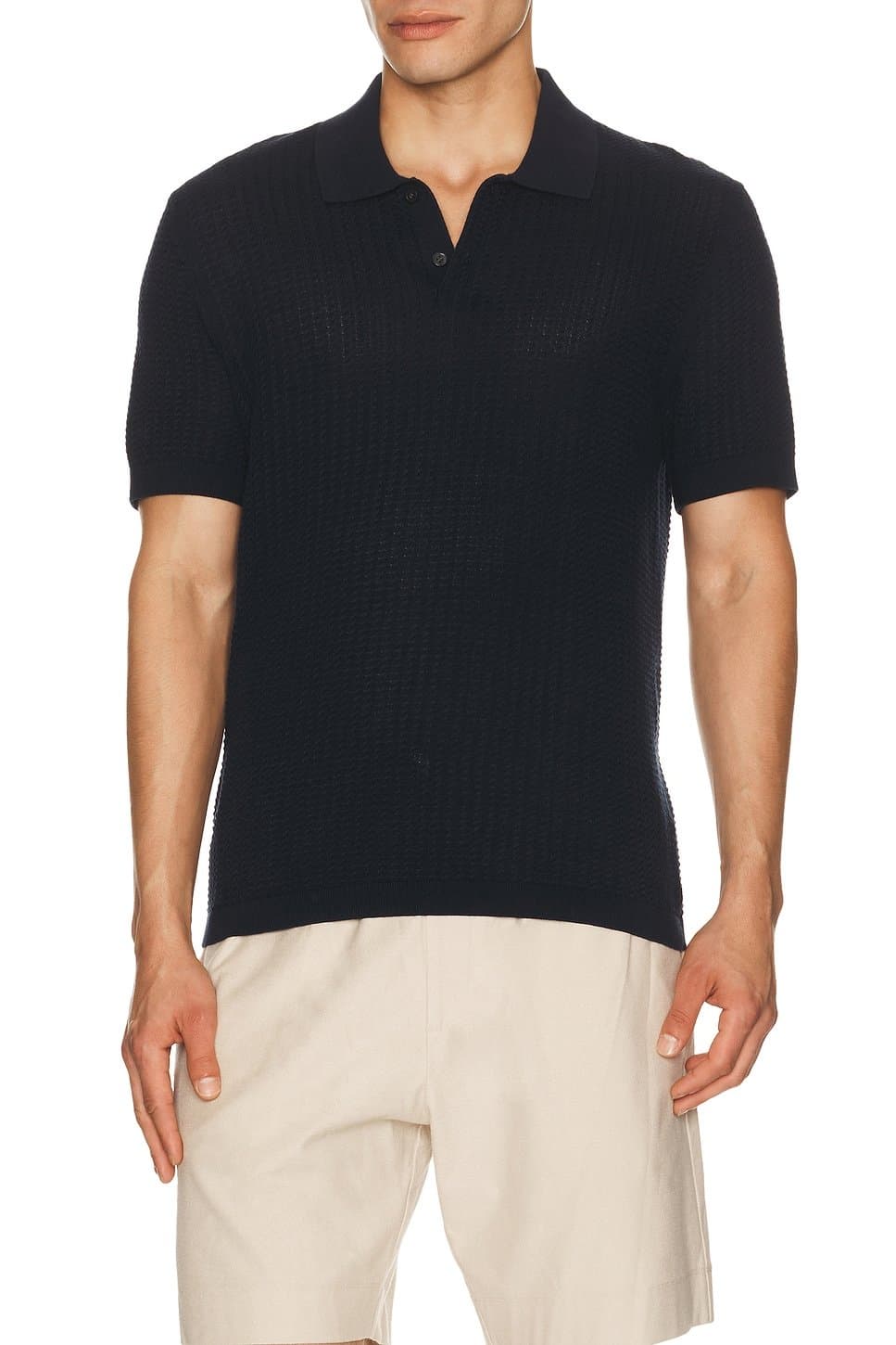 revolve Tactile Cotton Polo