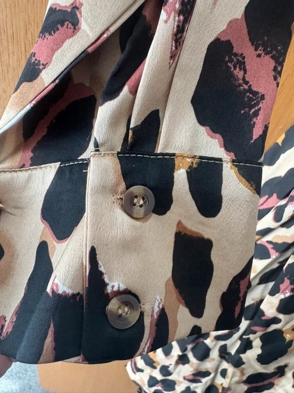 Never Fully Dressed Brown Leopard Print Midi Dress