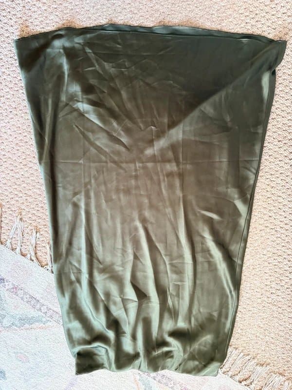 New Look Silk style midi skirt