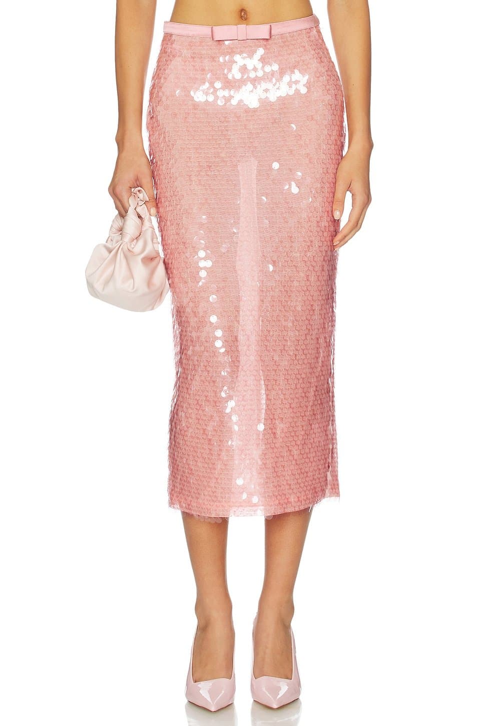 revolve Tanith Sequin Skirt