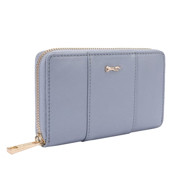 Paul Costelloe Paul Costelloe Women's Dione Leather Purse in Blue - 2