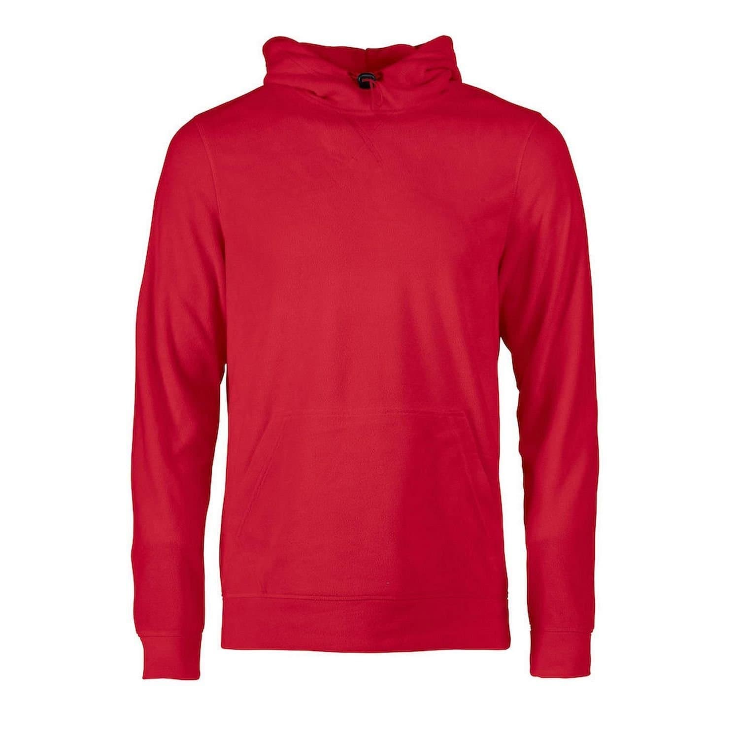 The Printers Choice The Printers Choice Men's Switch Fleece Hoodie in Red
