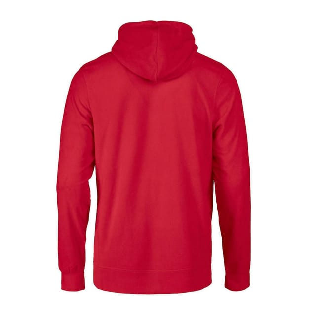 The Printers Choice The Printers Choice Men's Switch Fleece Hoodie in Red - 2