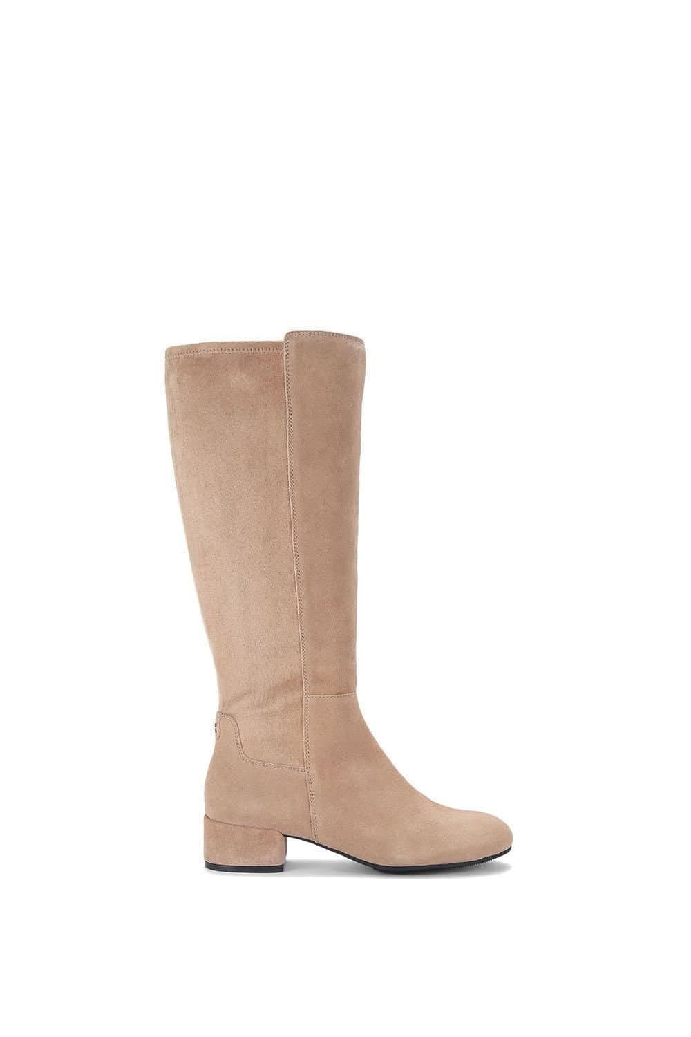 KG Kurt Geiger KG Kurt Geiger Women's 'Tabina High Leg' Suede Boots in Taupe