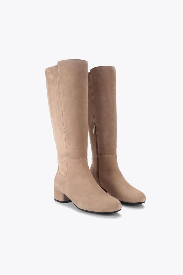 KG Kurt Geiger KG Kurt Geiger Women's 'Tabina High Leg' Suede Boots in Taupe - 2