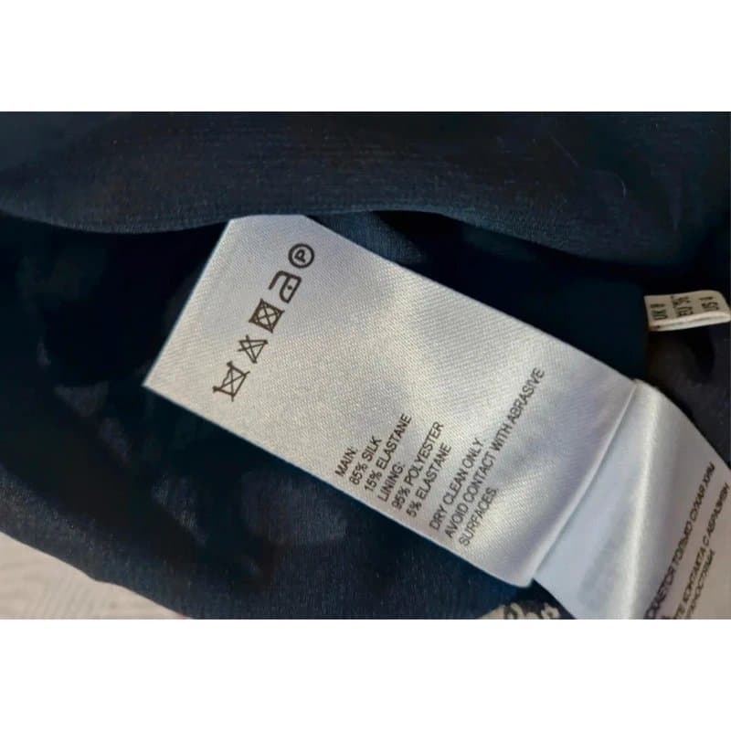 Whistles Whistles abstract print short sleeve silk blend midi dress UK size 8