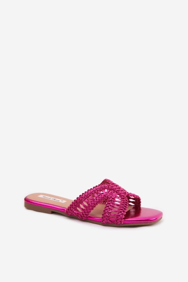 Love Lace Love Lace Women's Comfort Gel Footbed Flip Flops for Everyday Summer Wear in Pink - 2