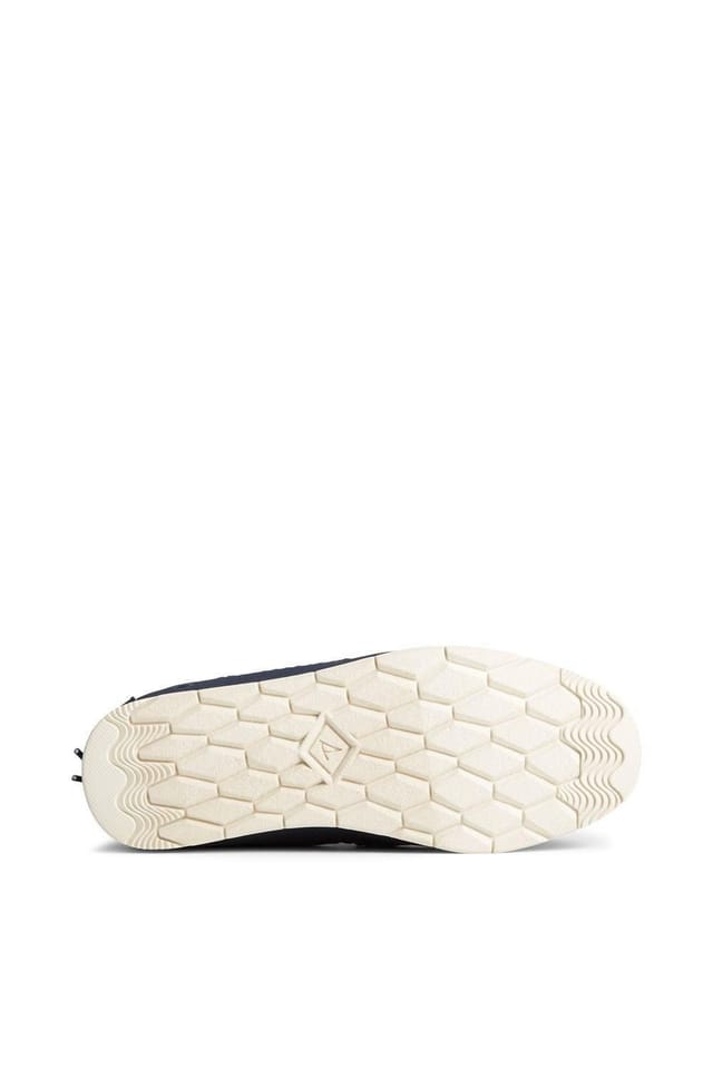Sperry Sperry Women's 'Moc-Sider' Water-Resistant Suede Slip On Shoes in Navy - 2