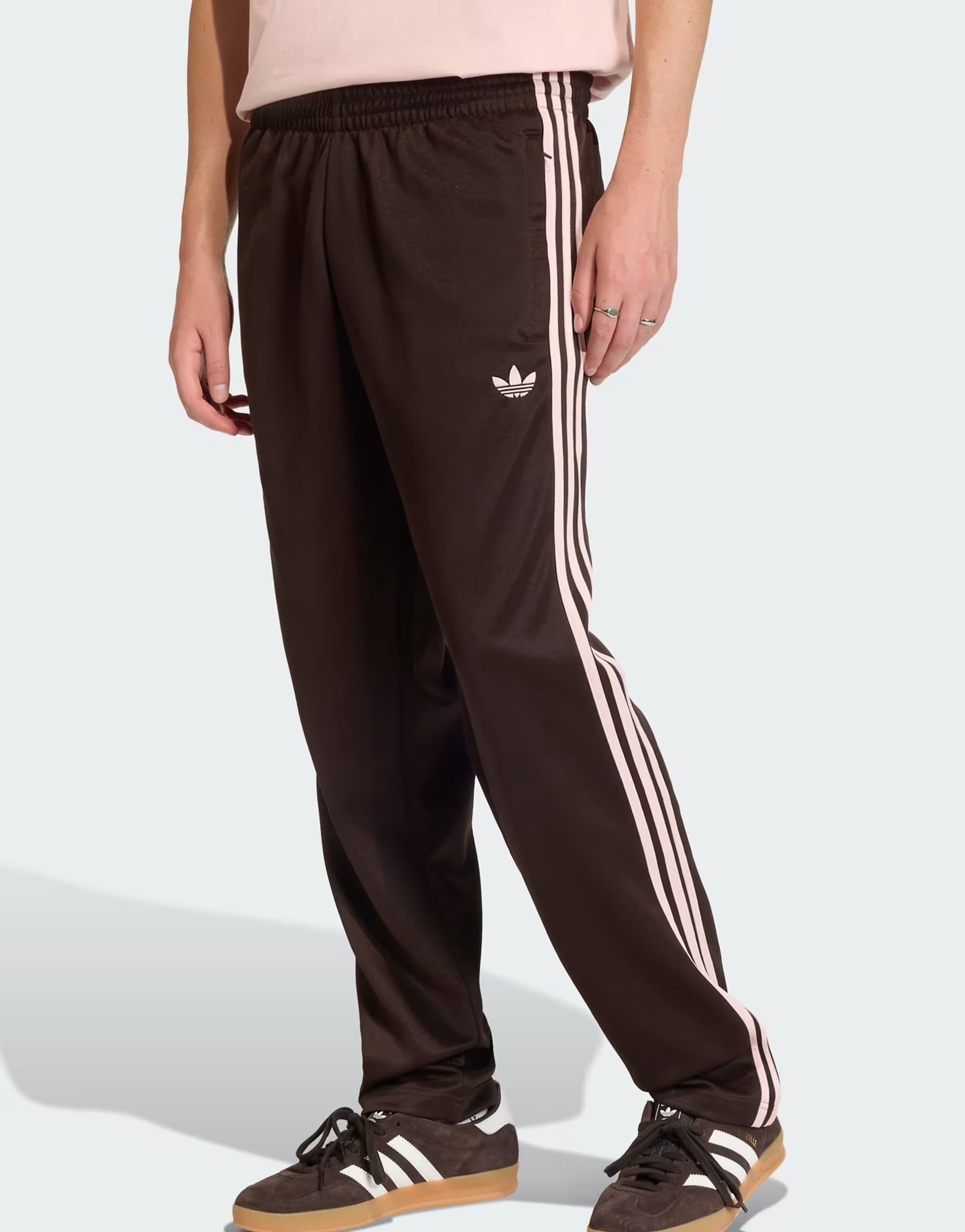 ASOS adidas Originals Regular track pants in aurora coffee