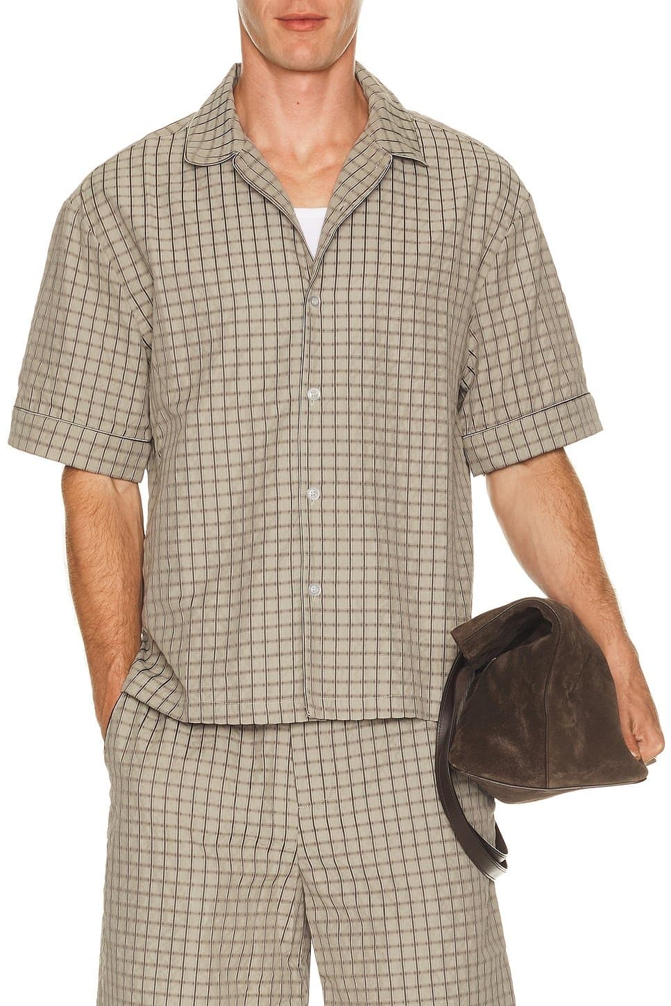 revolve Plaid Bowling Shirt