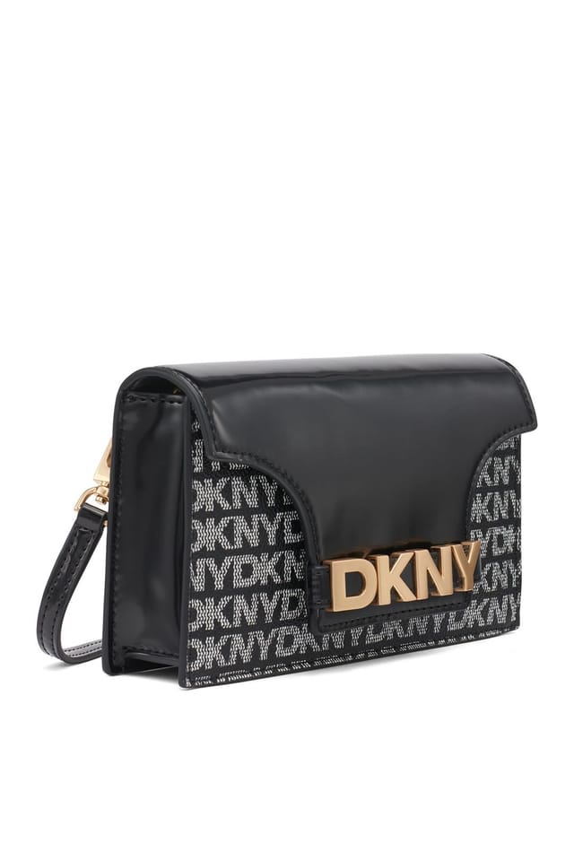 DKNY DKNY Women's Avril Wallet On String New York Logo Black - 2