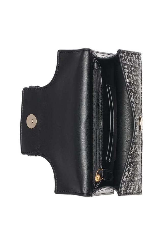 DKNY DKNY Women's Avril Wallet On String New York Logo Black - 3