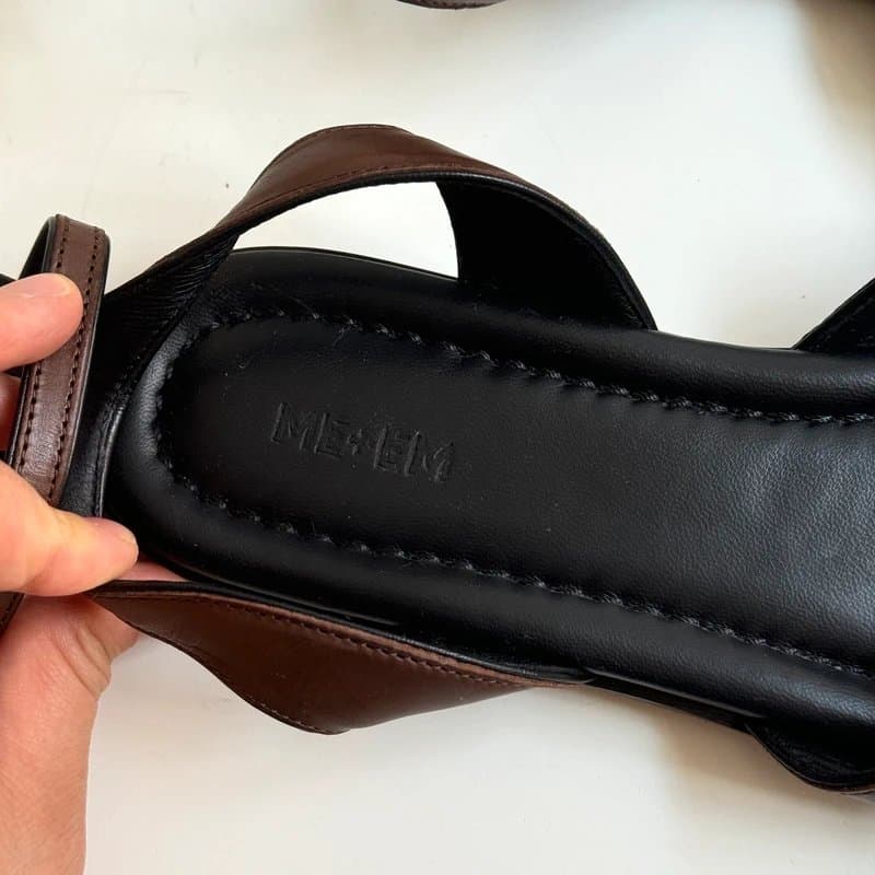 ME+EM ME+EM Elegant Sandal Italian Calf Leather - size 38 (RRP£250)