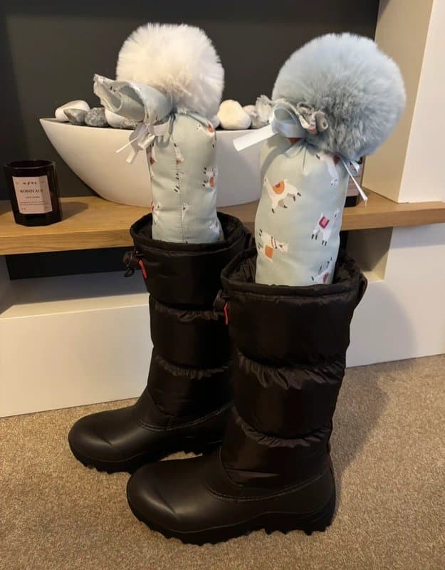 Hunter Hunter Original Snow Quilt boots chocolate brown - size 5 ** Please read description **