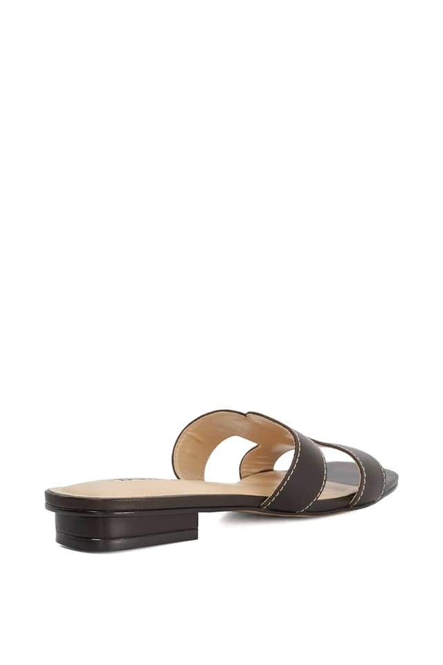 Dune London Dune London Women's 'Loupe' Leather Sandals in Brown - 3