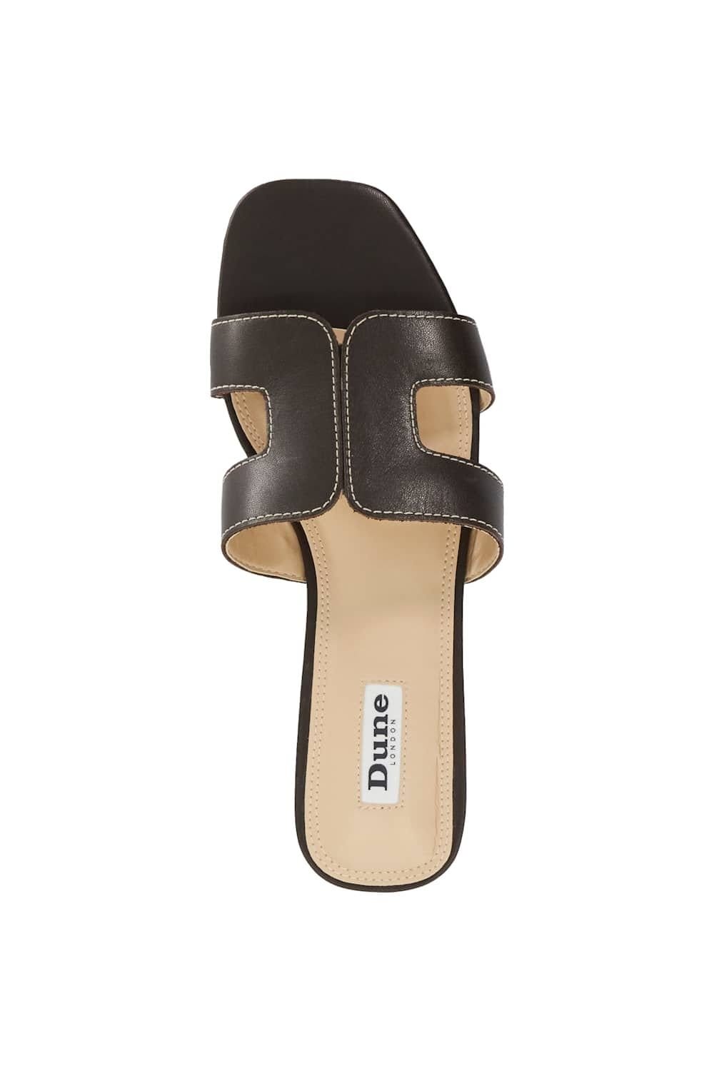 Dune London Dune London Women's 'Loupe' Leather Sandals in Brown - 4