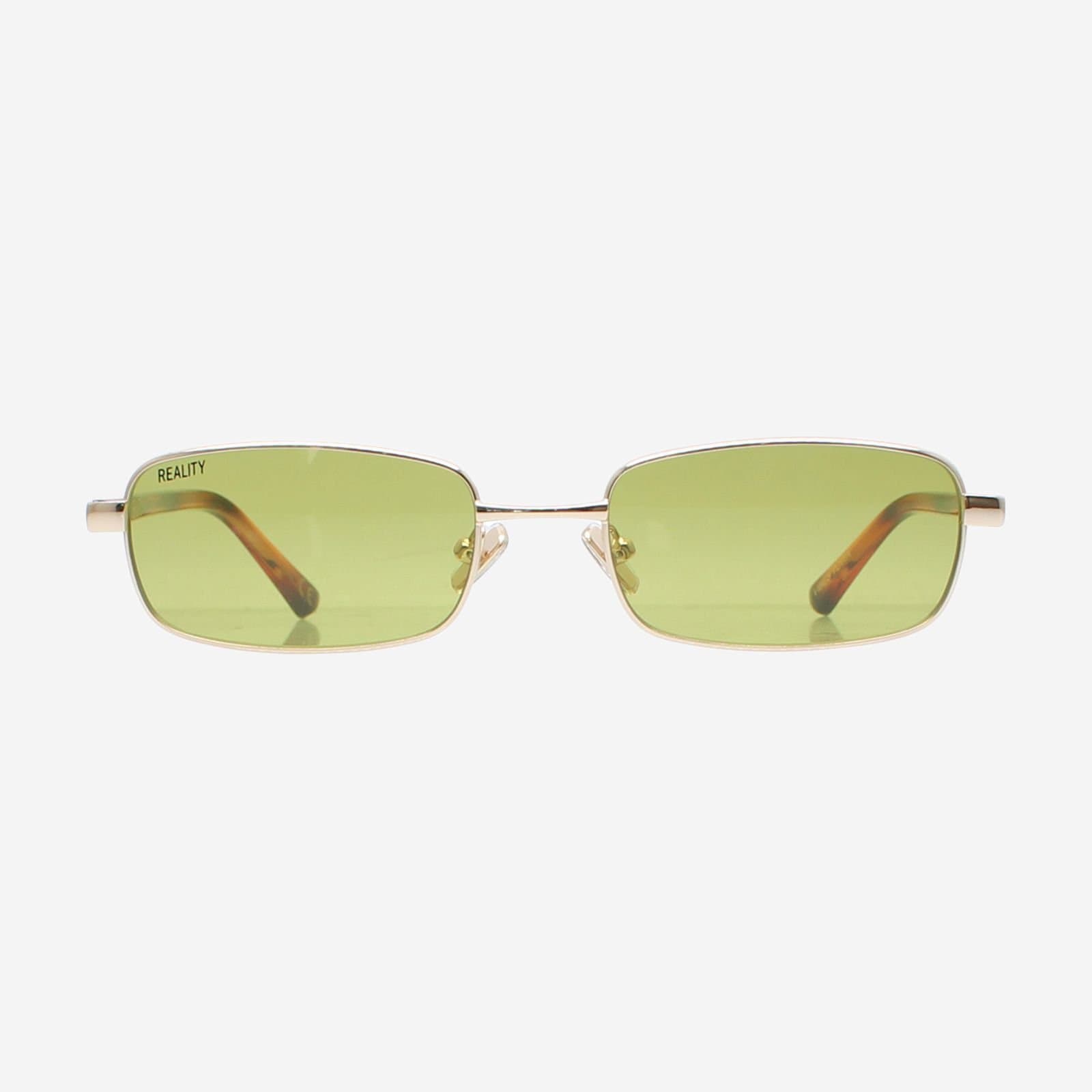 REALITY EYEWEAR REALITY EYEWEAR Women's Vibes Town - Gold Olive