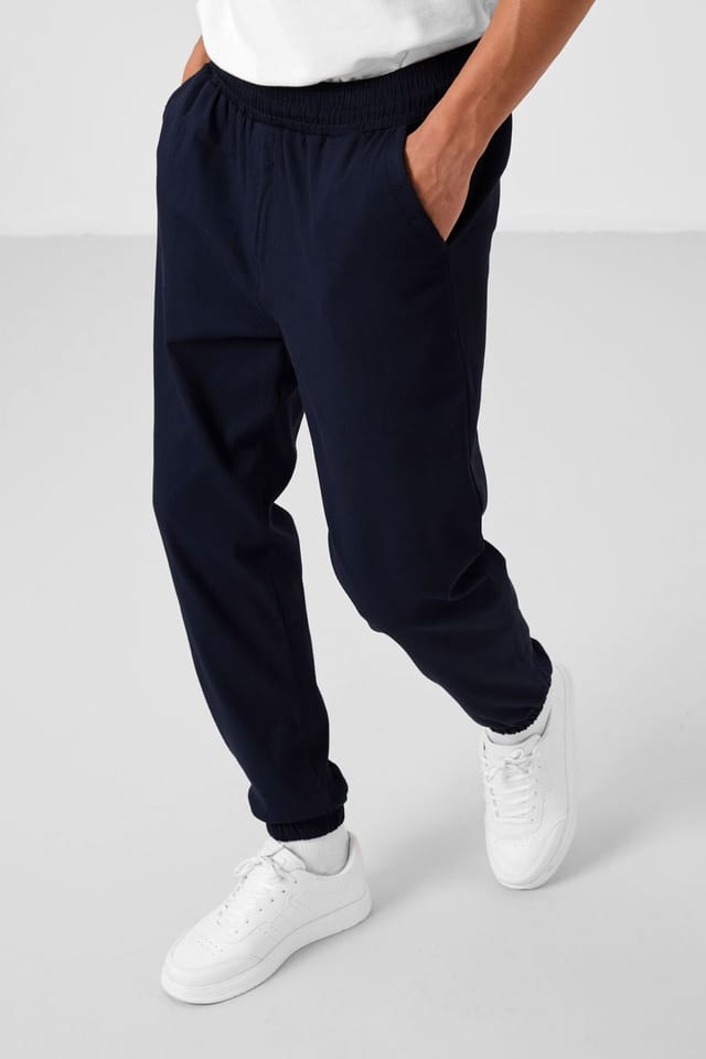 Tommy Life Tommy Life Men's Straight-Leg Pull-On Chinos in Dark Navy - 3