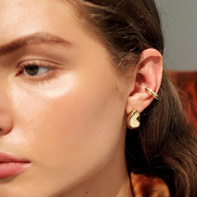Gold Trip Gold Trip Women's Lava Earrings in Gold - 3
