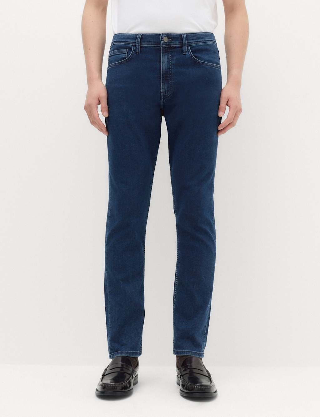 Marks & Spencer M&S Indigo Slim Fit Comfort Stretch Jeans