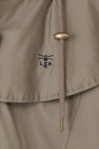 Lighthouse Clothing Lighthouse Clothing Women's Outrider 3/4 Length Waterproof Raincoat in Fawn - 3