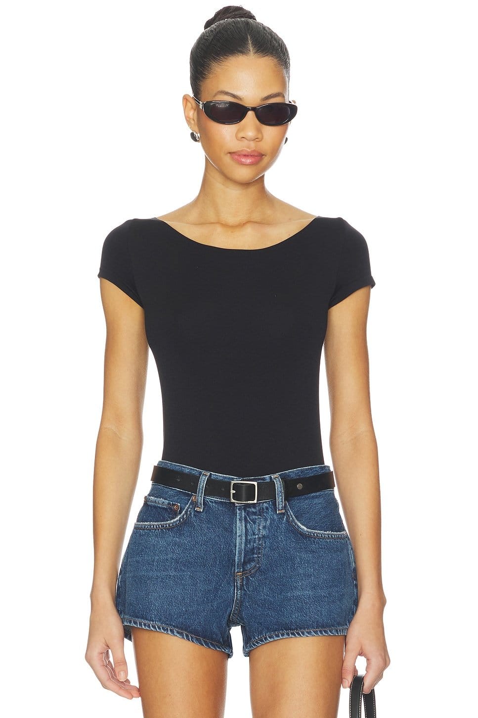 Revolve Black Prima Ballet Bodysuit