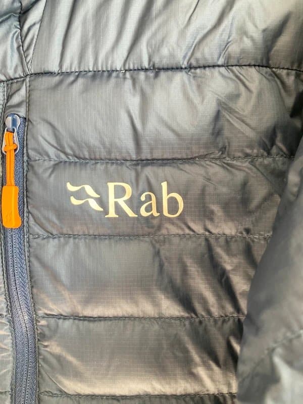Rab Rab microlight alpine hooded jacket Blue/navy size S