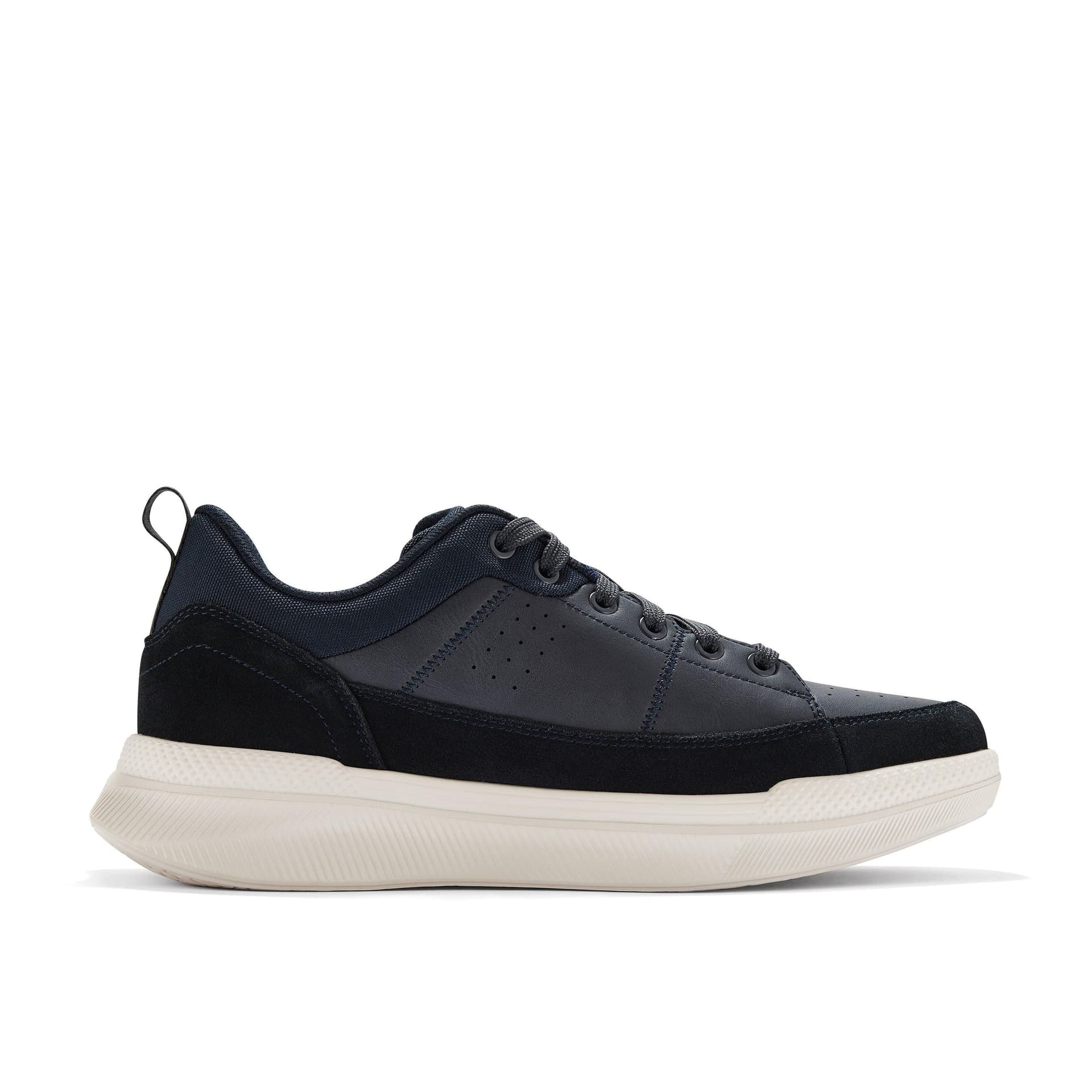 Clarks Clarks Men's Burford Lace Navy Trainers in Blue