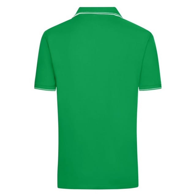 James and Nicholson James and Nicholson Men's Pique Polo Shirt in Green - 2