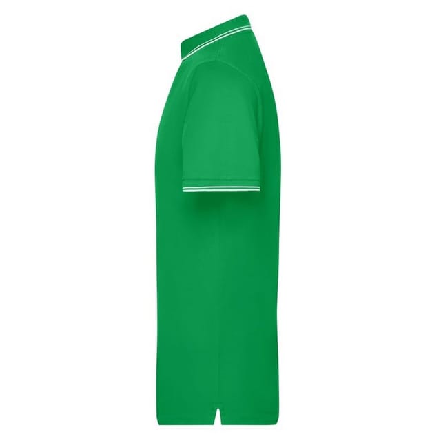 James and Nicholson James and Nicholson Men's Pique Polo Shirt in Green - 3