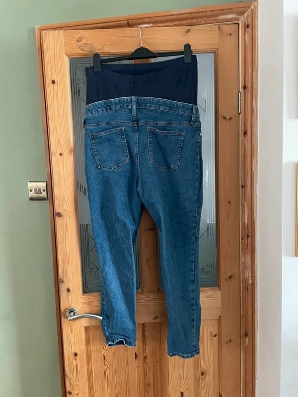 ASOS Maternity Blue Skinny Jeans