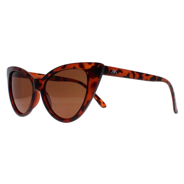 montana montana Women's Cat Eye Matte Tortoise Brown Polarized MP71 - 2