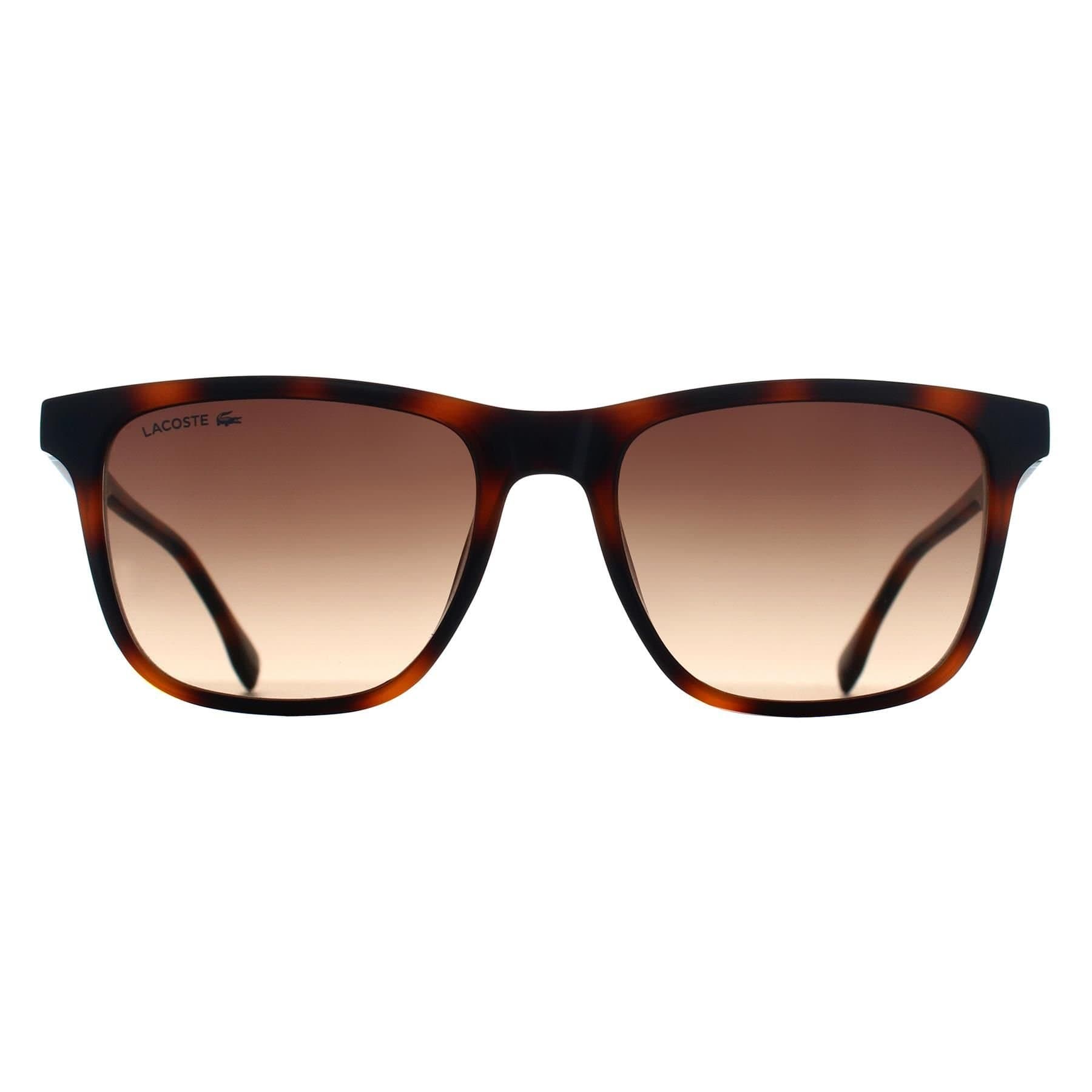Lacoste Lacoste Men's Rectangle Havana Brown Gradient L6041S