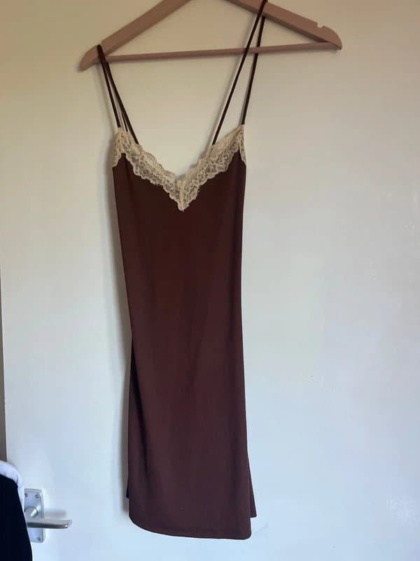 Bershka Bershka lace slip dress