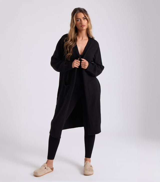 Urban Bliss Women's Black Longline Cardigan Urban Bliss New Look - 3