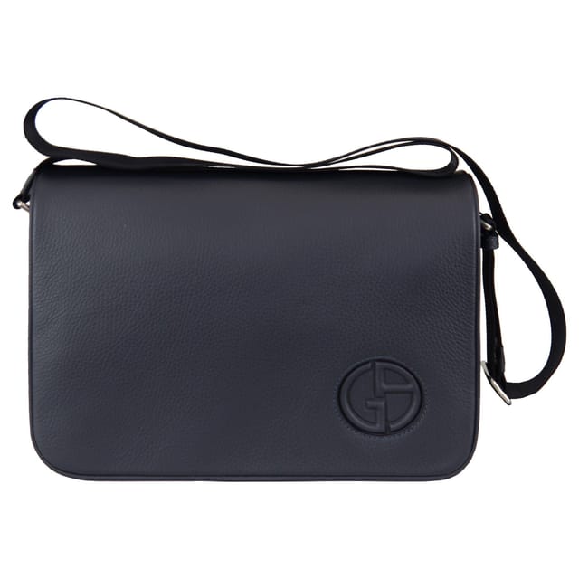 Giorgio Armani Giorgio Armani Women's Messenger Navy Bag - 2