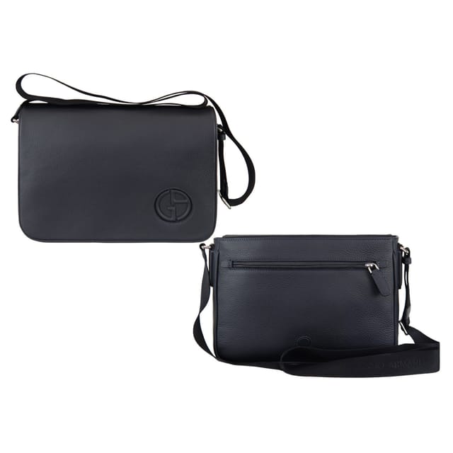 Giorgio Armani Giorgio Armani Women's Messenger Navy Bag - 3