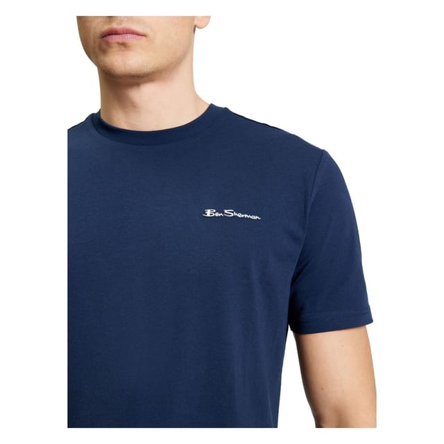 Ben Sherman Ben Sherman Men's Signature T-Shirt in Dark Navy - 3