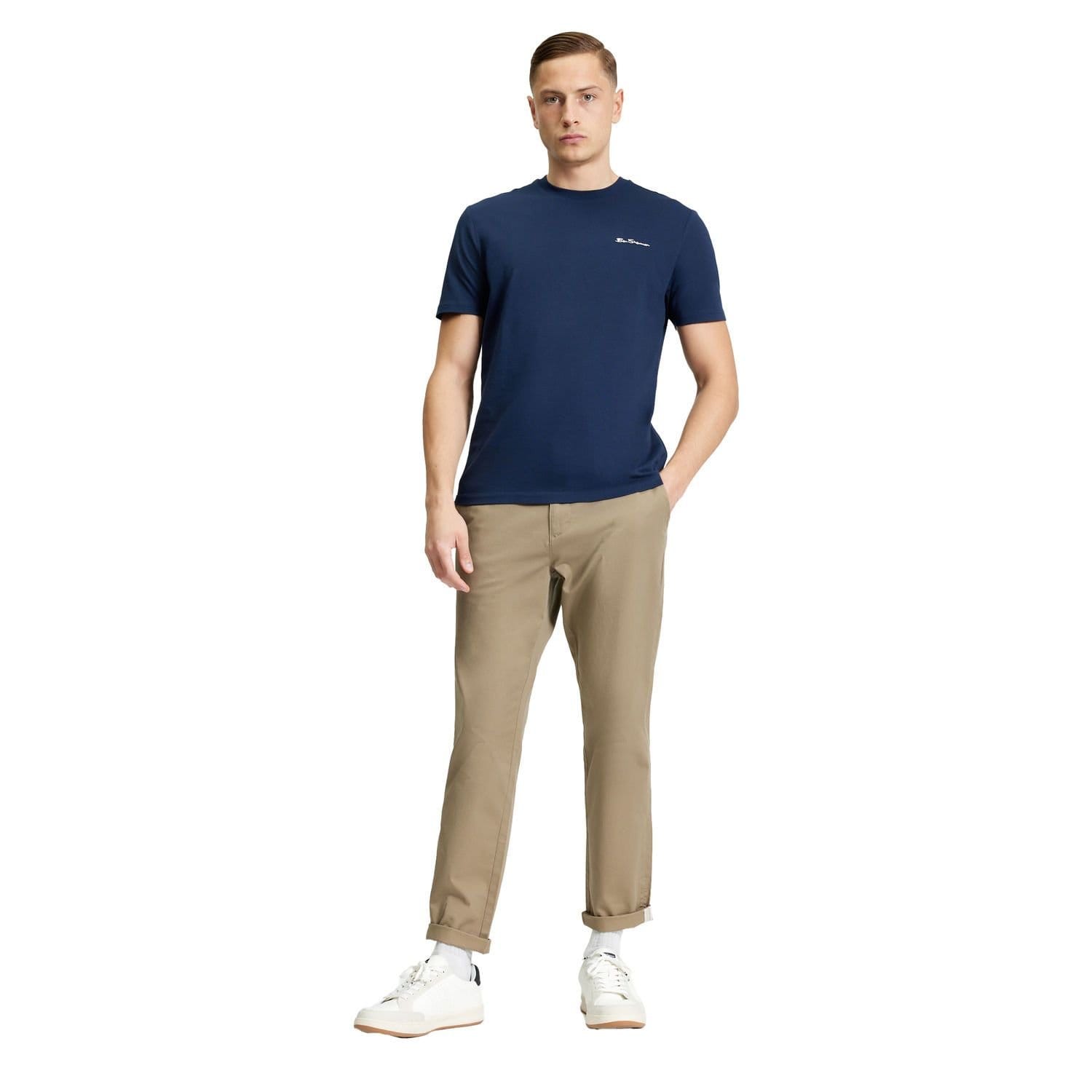 Ben Sherman Ben Sherman Men's Signature T-Shirt in Dark Navy - 4