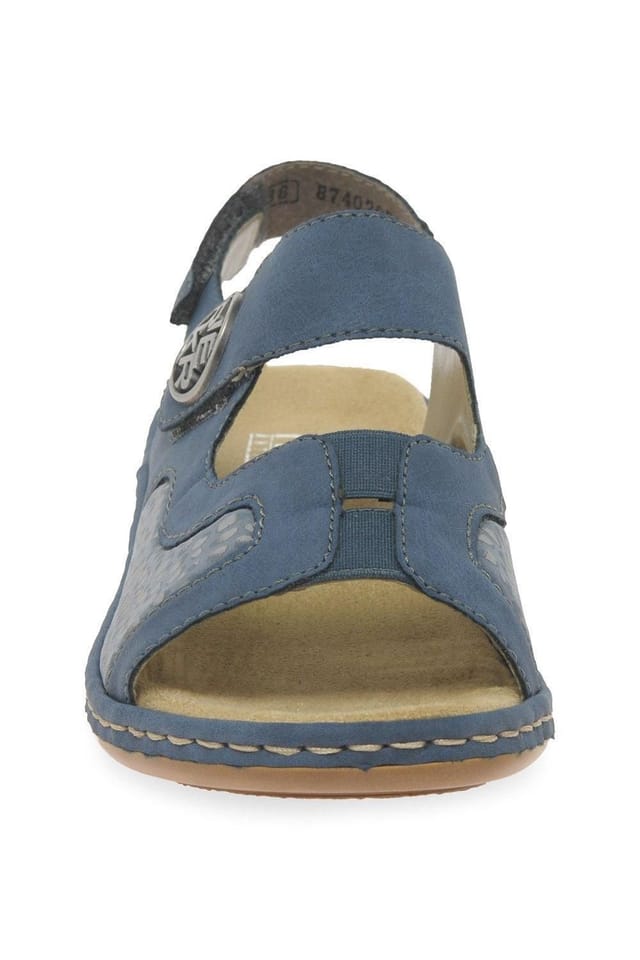 Rieker Rieker Women's 'Aleria' Sandals in Blue - 3