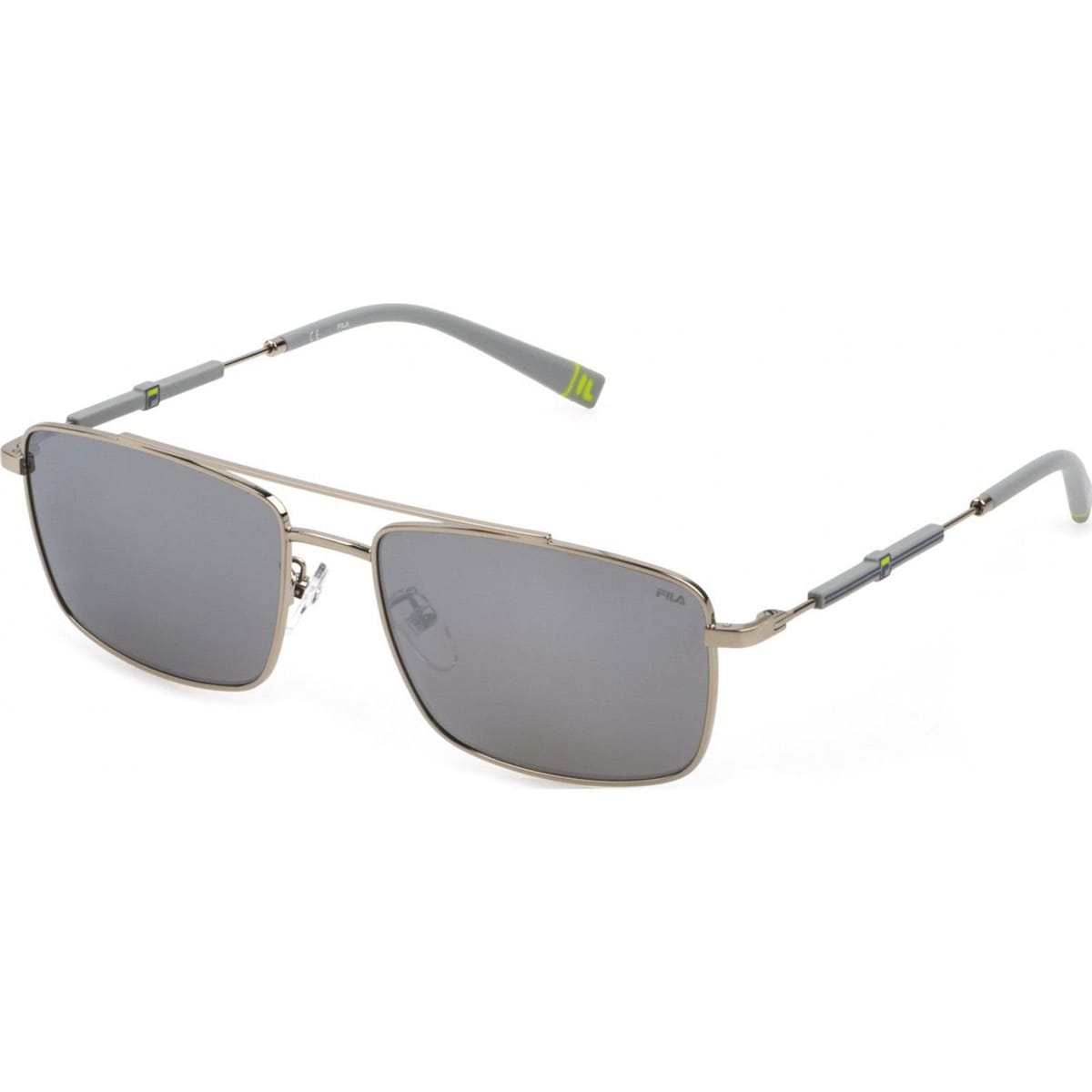 Fila FILA Men's SFI116V57579X Square/Rectangle Sunglasses in Rose Gold - 1