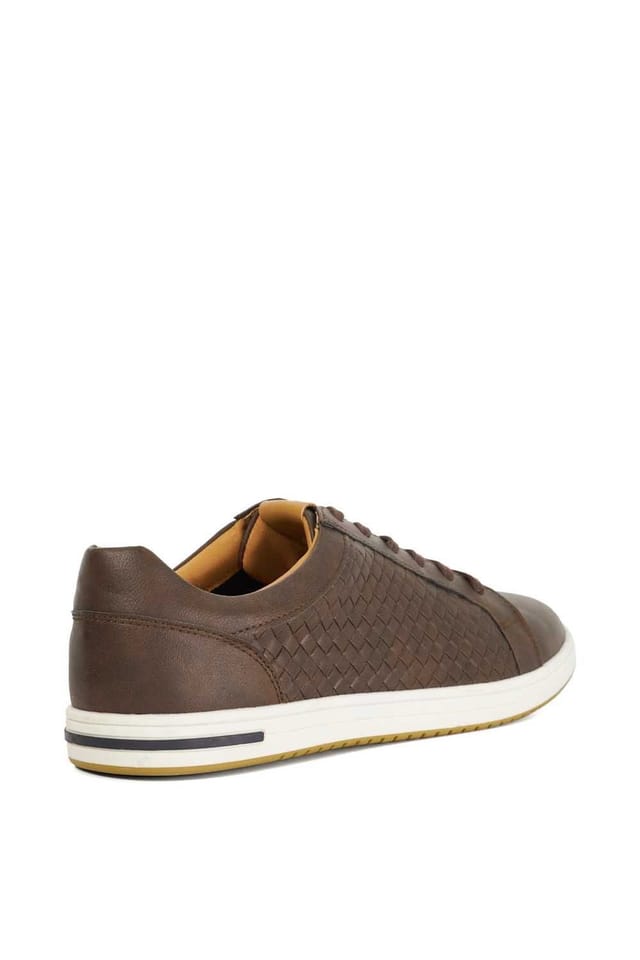 Dune London Dune London Men's Wide Fit 'Tezzy Weave' in Brown - 3