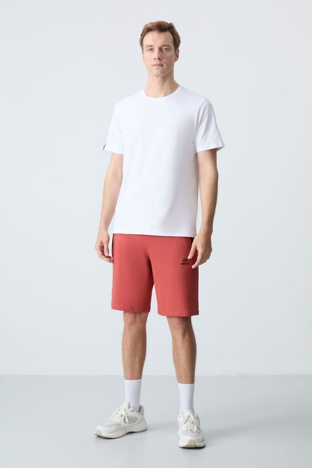 Tommy Life Tommy Life Men's Jersey Shorts in Stone - 2