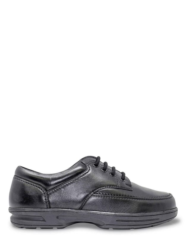 Dr Keller Dr Keller Men's Wide Fit Leather Shoe in Black - 2
