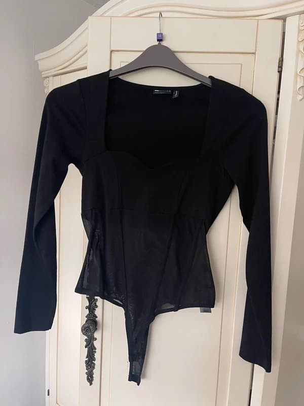 ASOS ASOS Design Women's Black Bodysuit. Size 10 UK