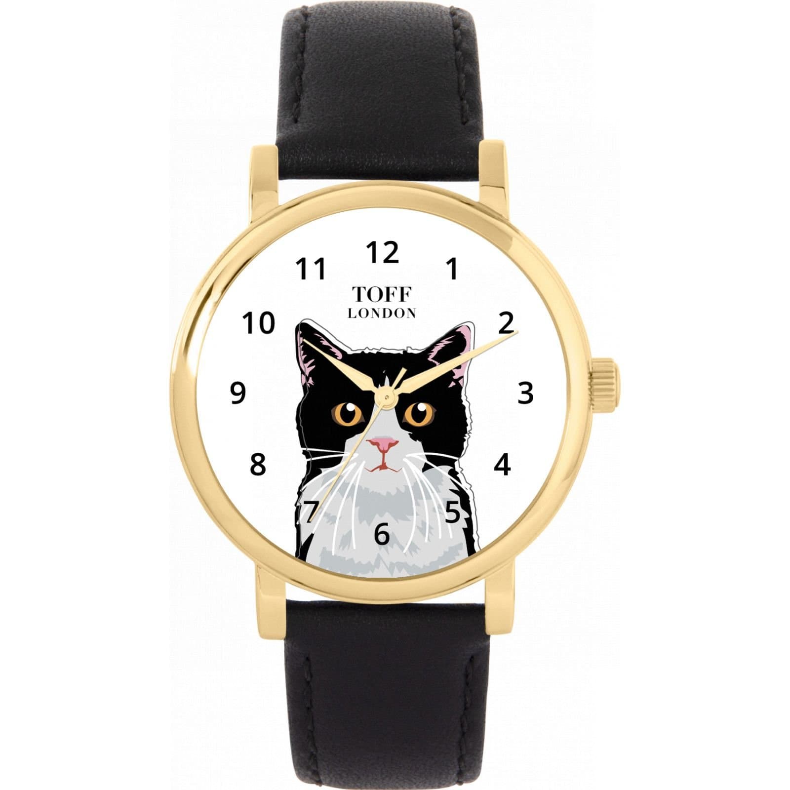 Toff London Toff London Women's Cats Watch in White