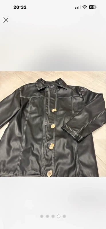 ASOS faux leather jacket from asos