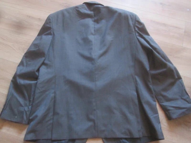 Debenhams Debenhams size 52 R dark Grey Wool blend tailored lined suit Jacket Brand new with tags